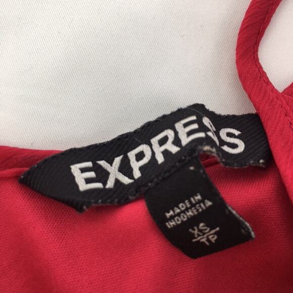 Express Spaghetti Strap Tank Pink XS - Picture 4 of 11